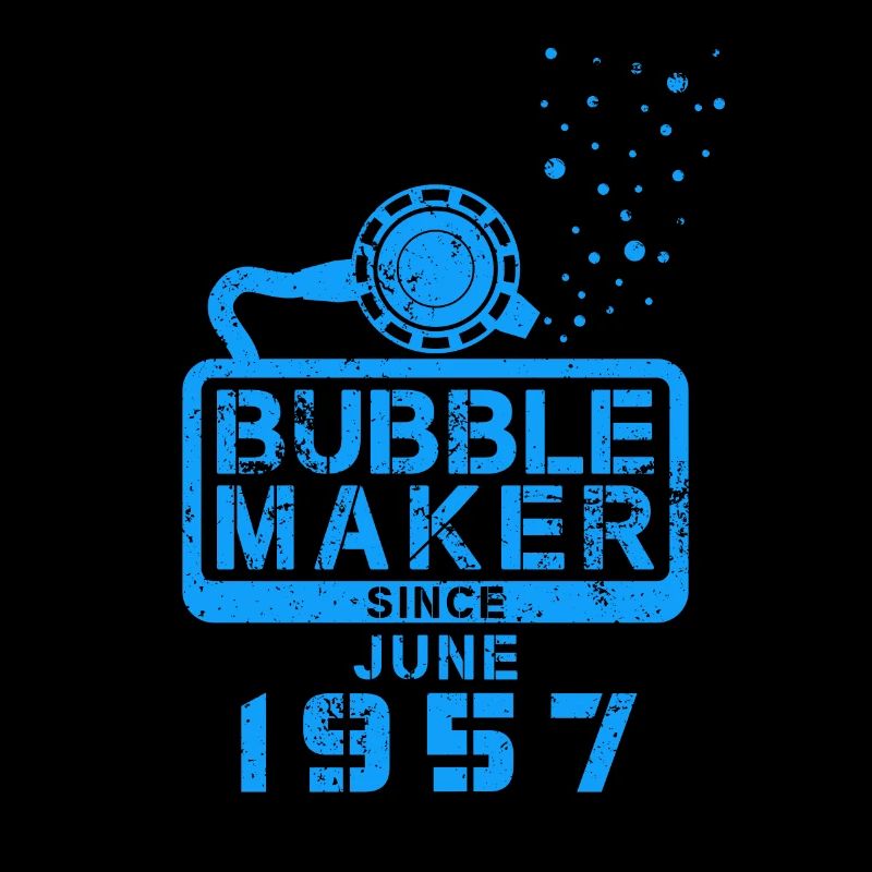 Taucher Geburtstag Bubblemaker seit Juni 1957