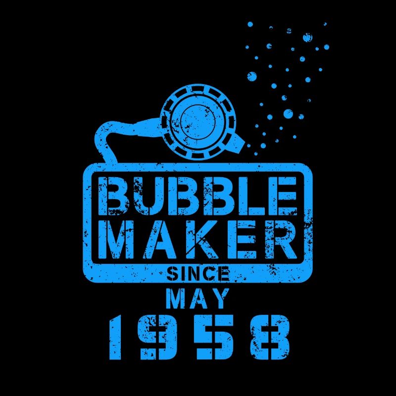 Taucher Geburtstag Bubblemaker seit Mai 1958