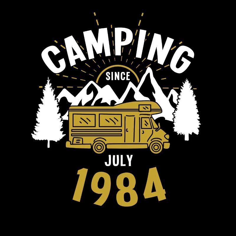 Geburtstag: Camping seit Juli 1984 Wohnmobil