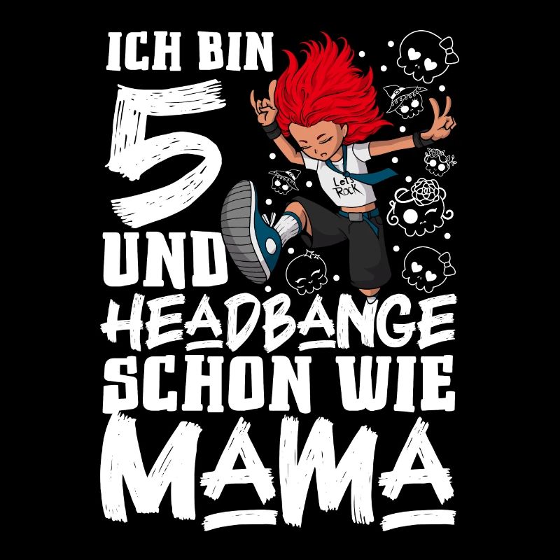 Ich bin 5 - Mädchen Rocker