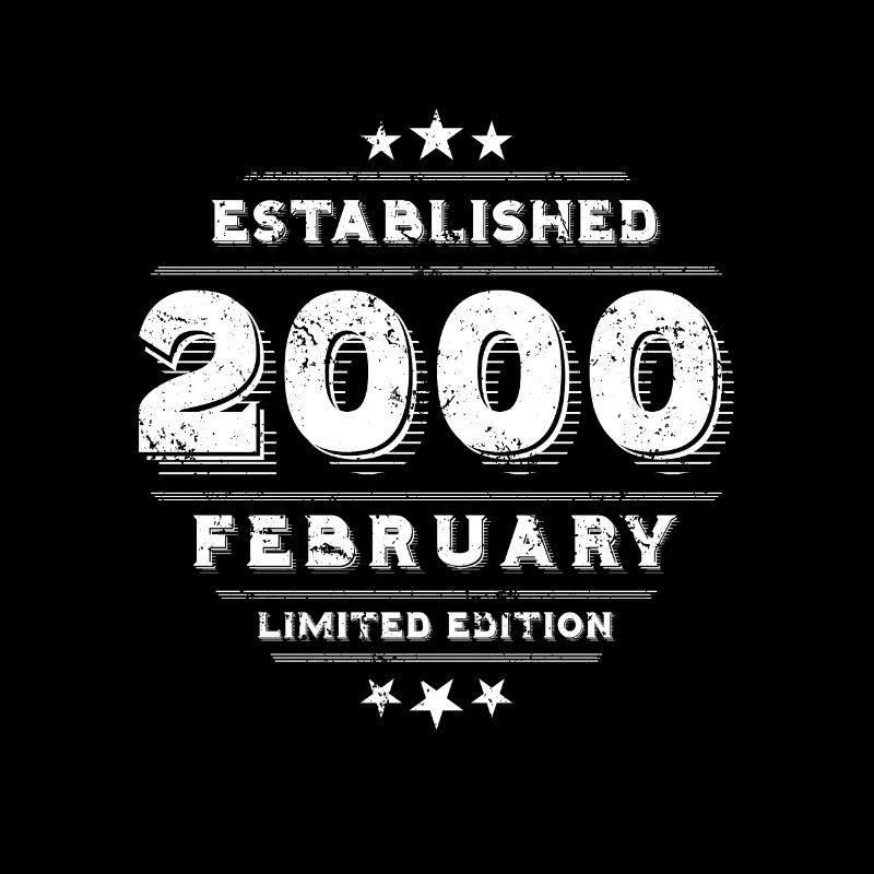 Geburtstag im Februar 2000 - February