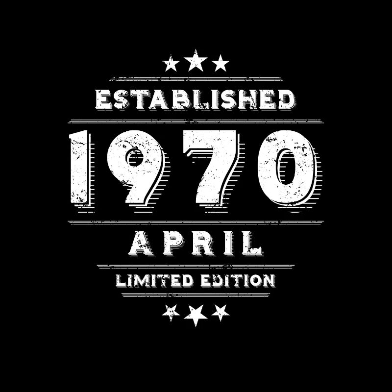Geburtstag im April 1970 - April