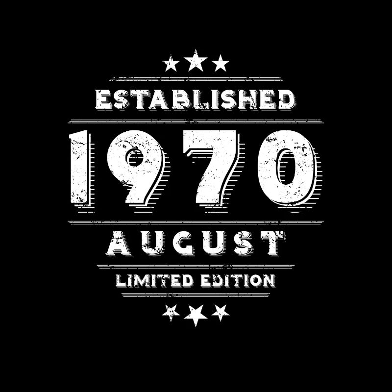 Geburtstag im August 1970 - August