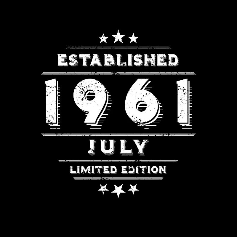 Geburtstag im Juli 1961 - July