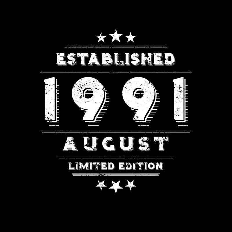 Geburtstag im August 1991 - August