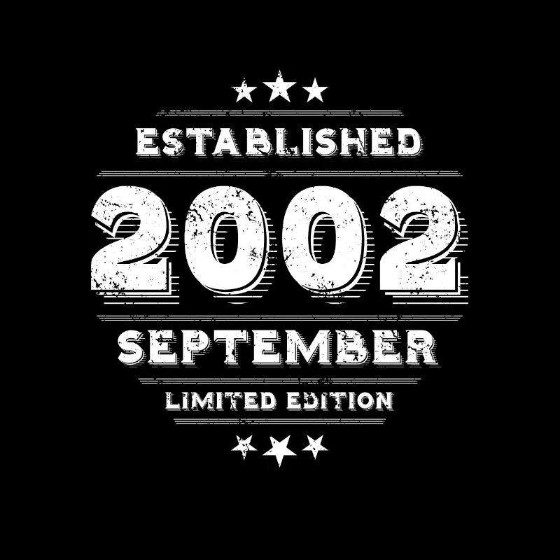 Anniversaire en Septembre 2002 - Septembre