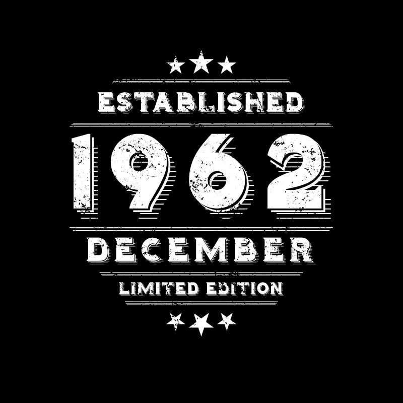 Geburtstag im Dezember 1962 - December