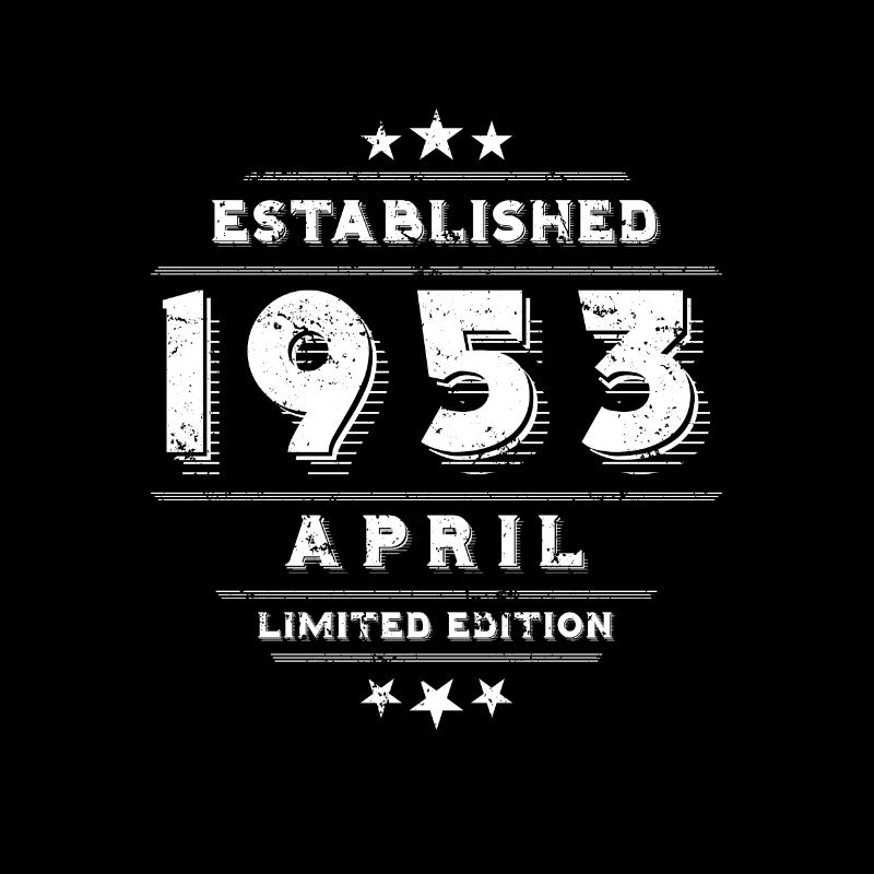 Birthday in April 1953 - April