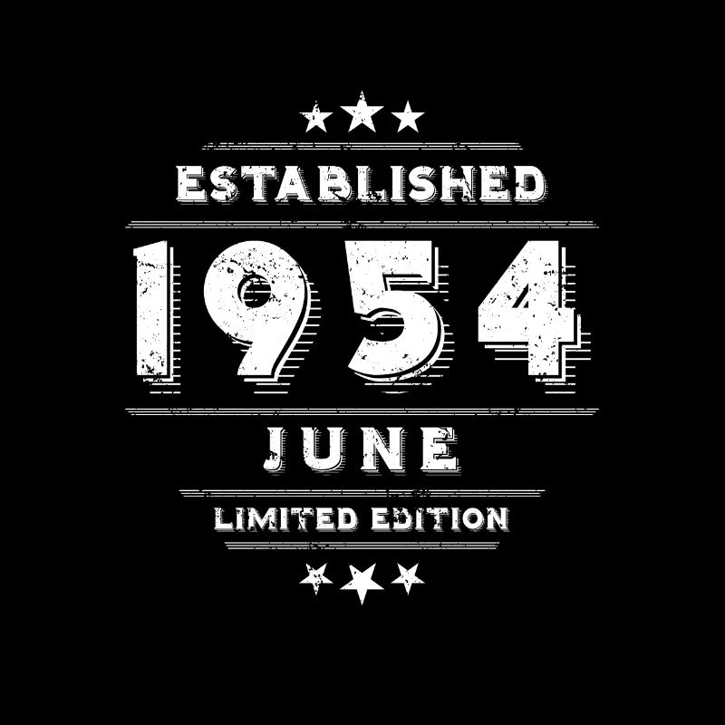 Geburtstag im Juni 1954 - June