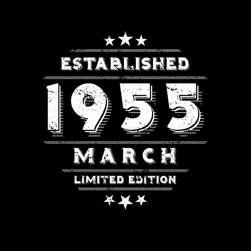 Anniversaire en mars 1955 - mars