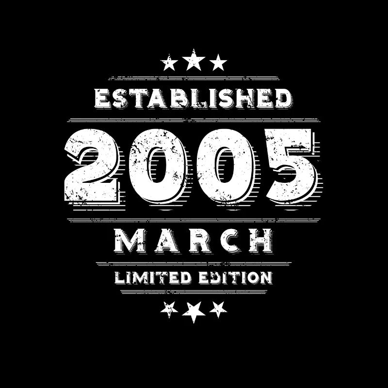Anniversaire en Mars 2005 - Mars