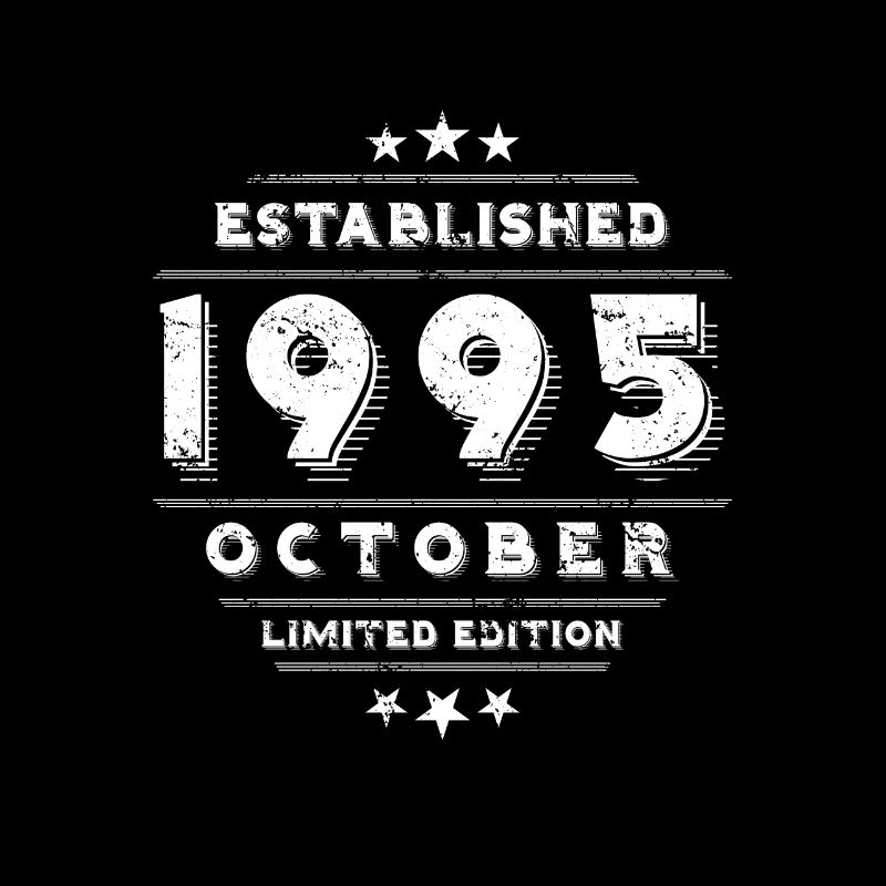 Geburtstag im Oktober 1995 - October