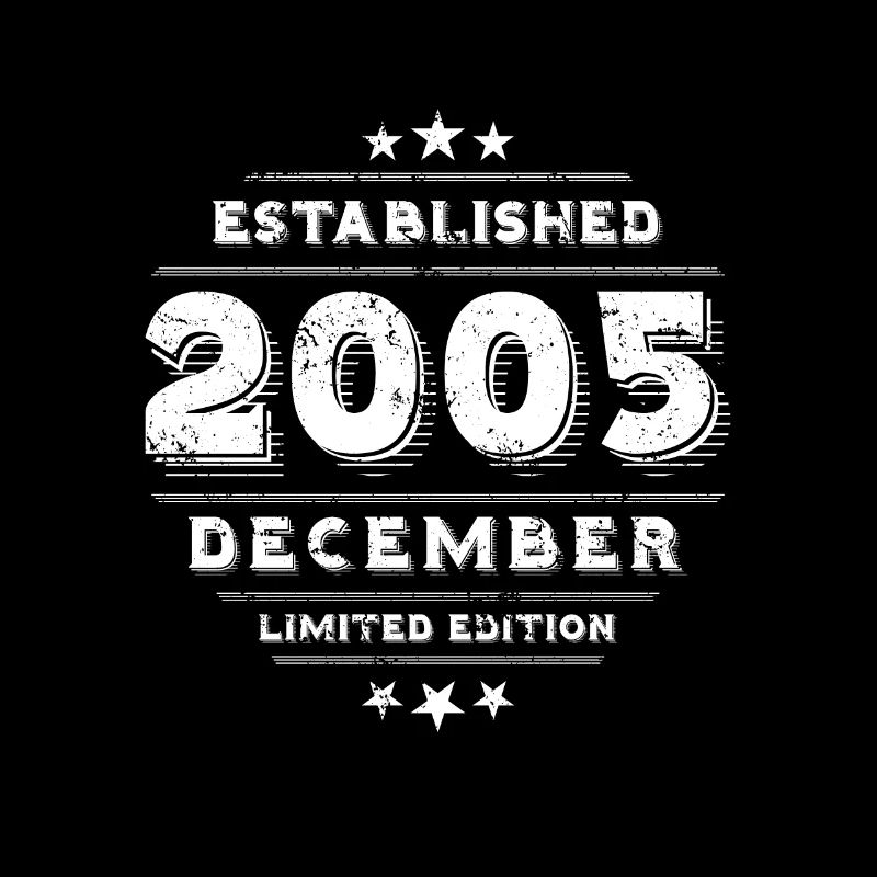 Birthday in December 2005 - December