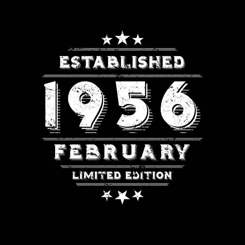 Geburtstag im Februar 1956 - February