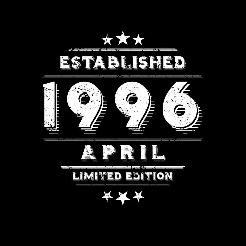 Geburtstag im April 1996 - April