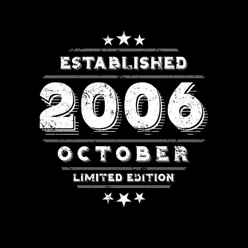 Birthday in October 2006 - October