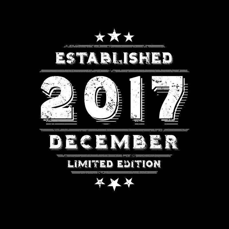 Birthday in December 2017 - December