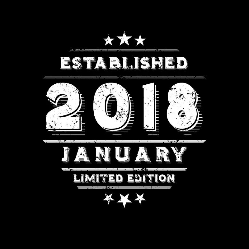 Anniversaire en Janvier 2018 - Janvier