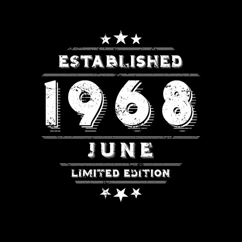 Geburtstag im Juni 1968 - June