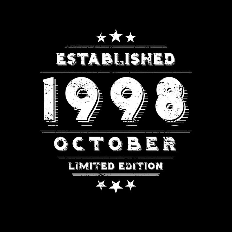 Geburtstag im Oktober 1998 - October