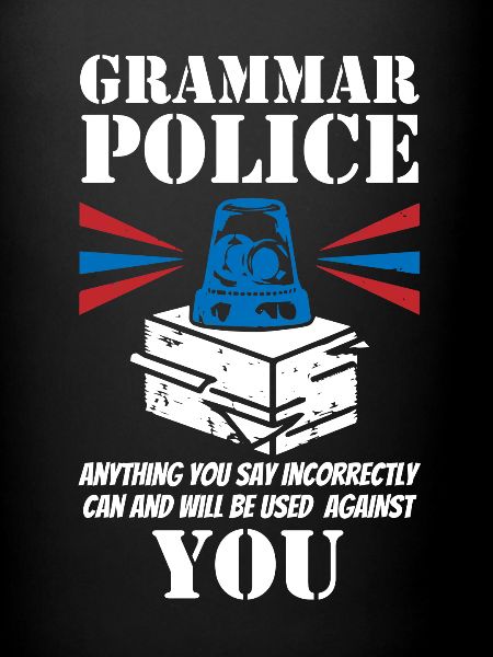 Grammatikpolizei - Englischlehrer