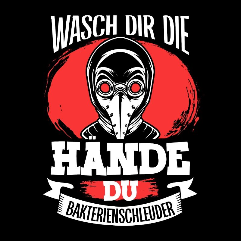 Wasch dir die Hände - Pestdoktor
