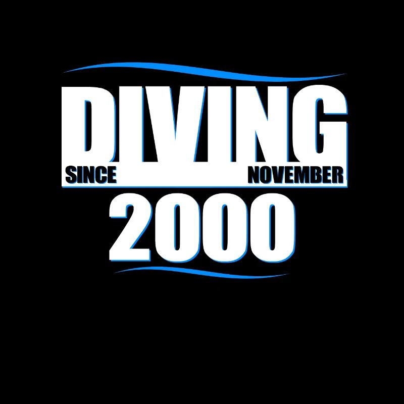 Diver Birthday - Diving since November 2000