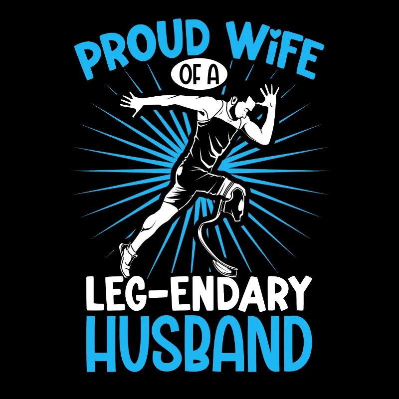 Stolze Ehefrau - Beinprothese