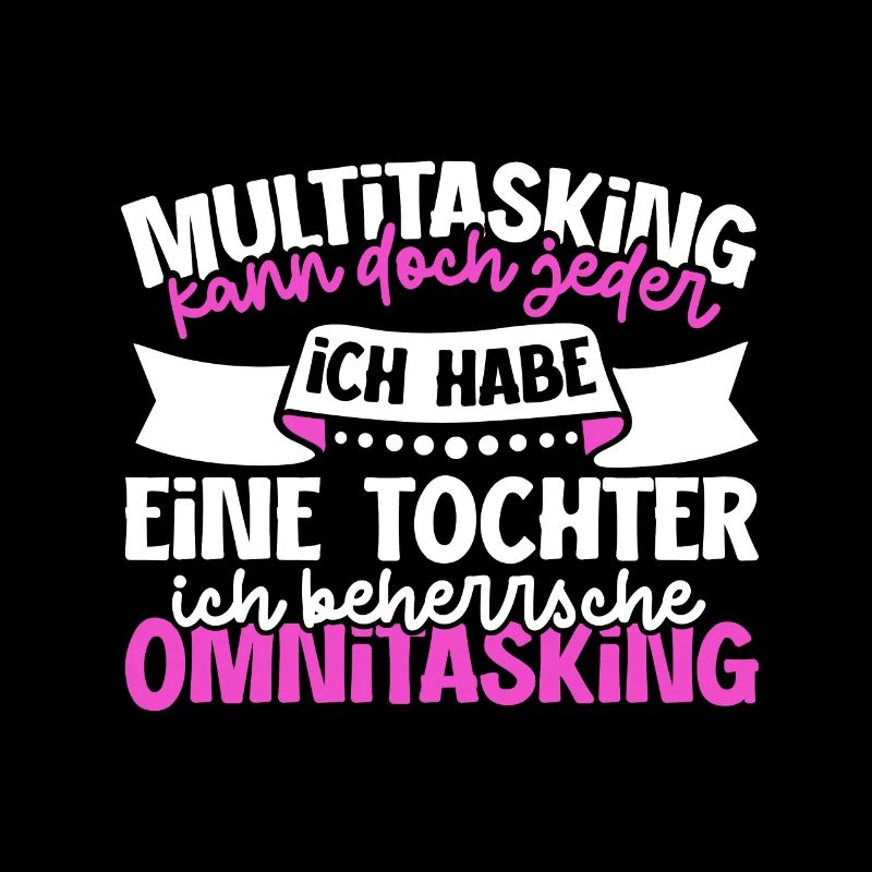 Multitasking kann jeder - Mutter und Tochter