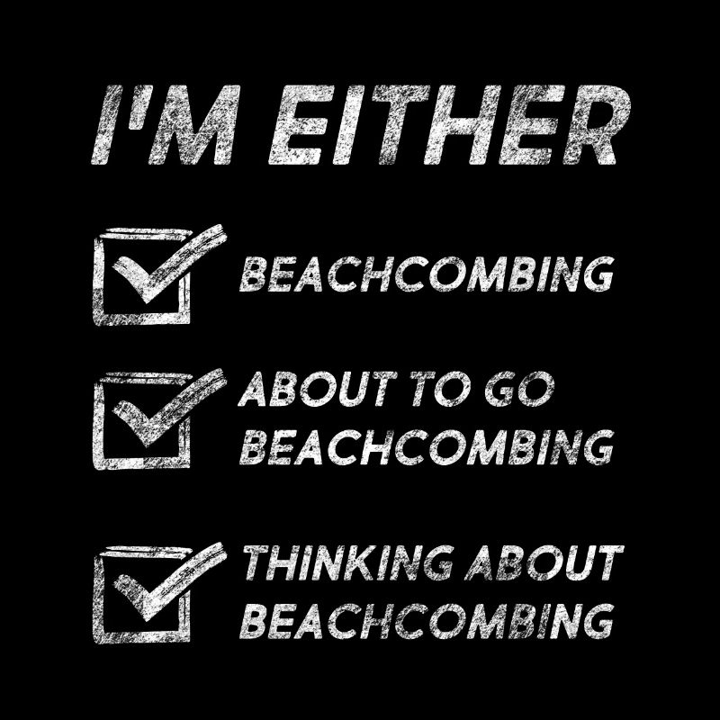 Beachcombing Lovers Funny Beachcombing Quotes