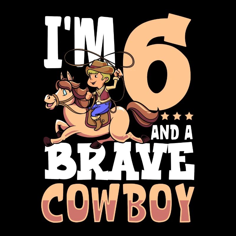 Ich bin 6 - Jungen Cowboy
