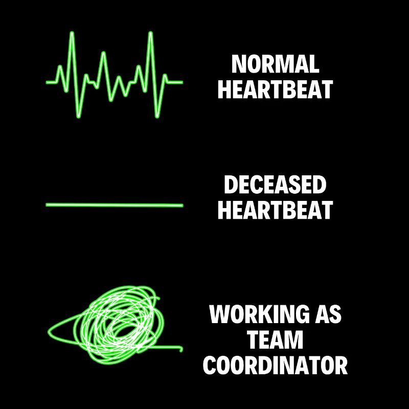 Team Coordinator Worker Funny Team Coordinator Job