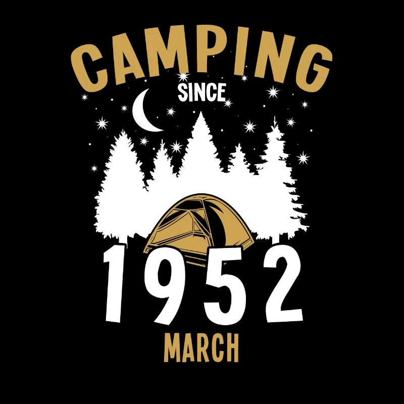 Birthday: Camping since March 1952 Camping