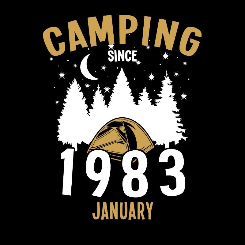 Anniversaire: Camping depuis janvier 1983 Camping