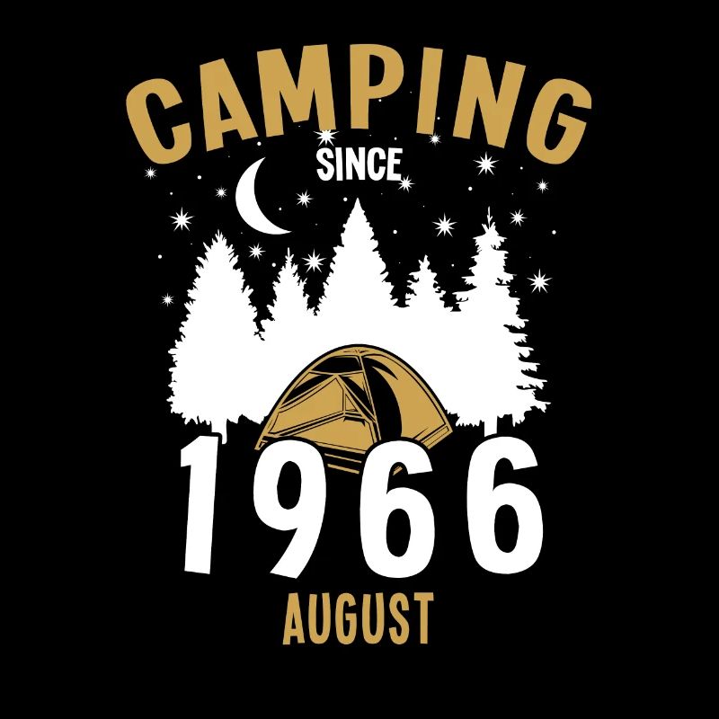 Geburtstag: Camping seit August 1966 Zelten