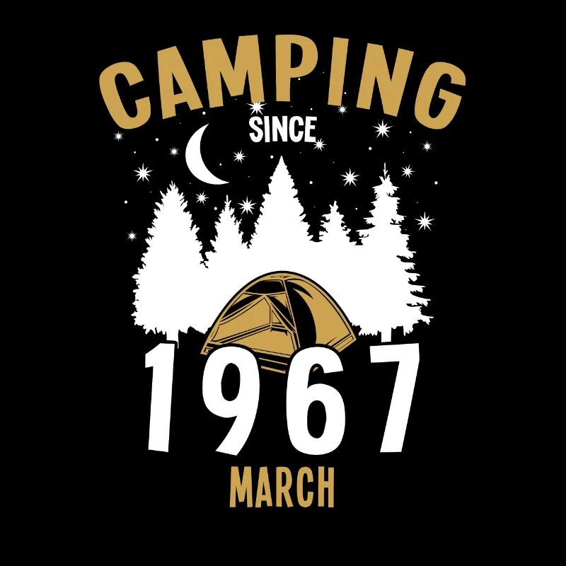 Birthday: Camping since March 1967 Camping