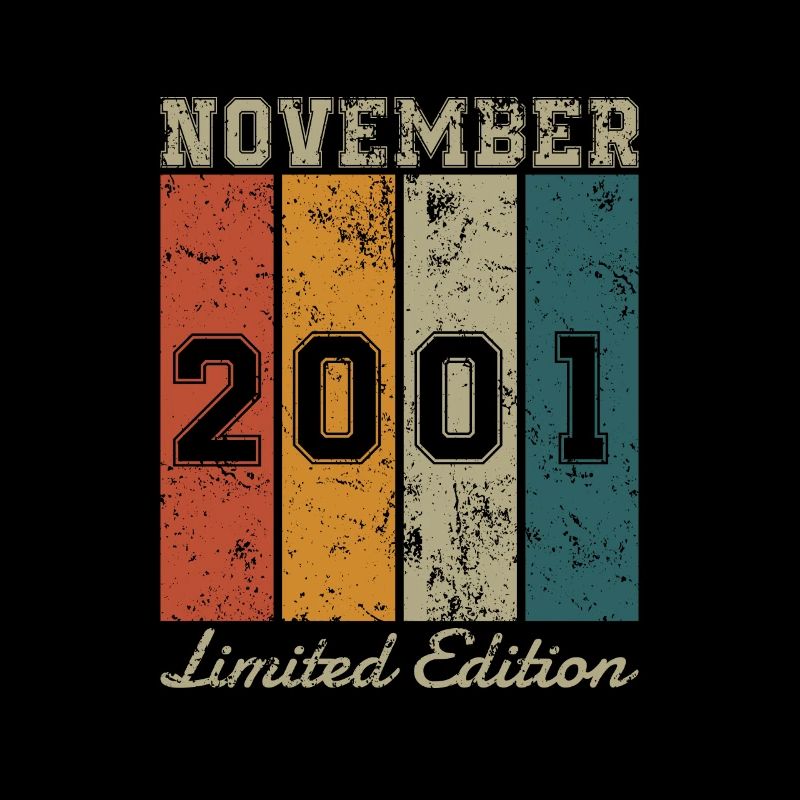 Geburtstag: November 2001 - Limited Edition Retro