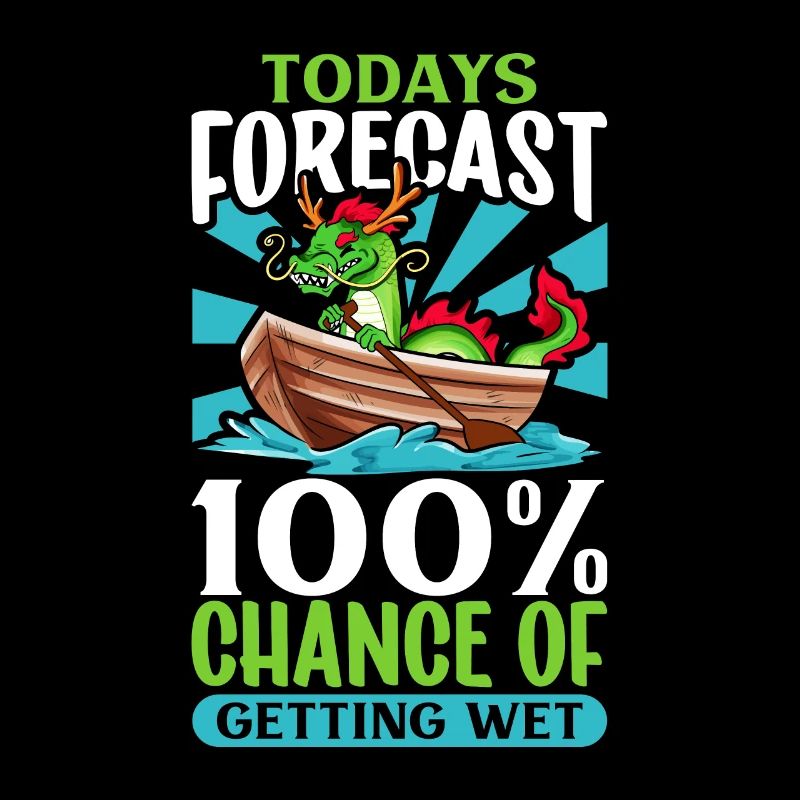 Heute wird es nass - Drachenboot