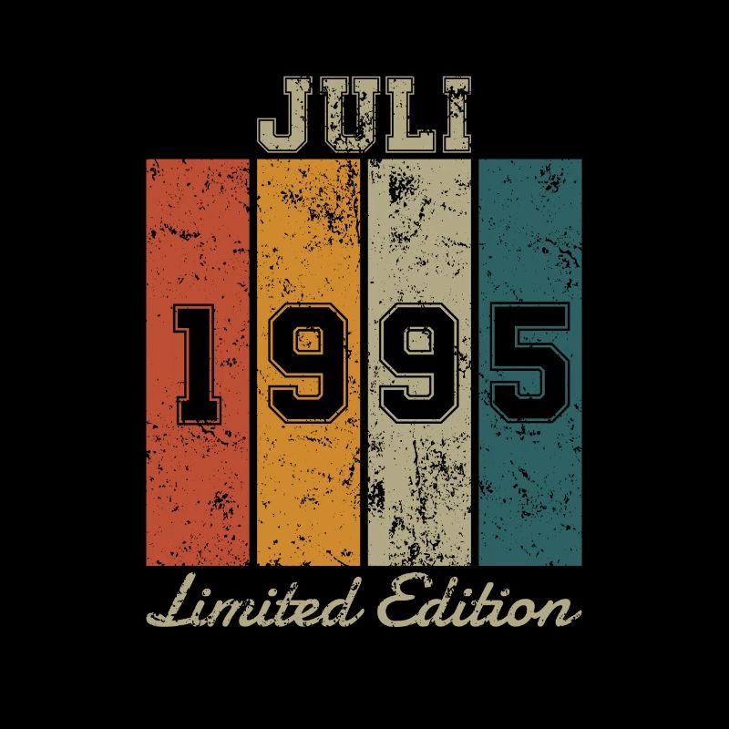Geburtstag: Juli 1995 - Limited Edition Retro