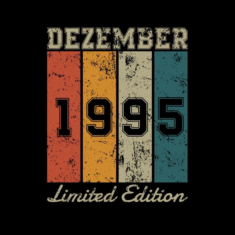 Geburtstag: Dezember 1995 - Limited Edition Retro