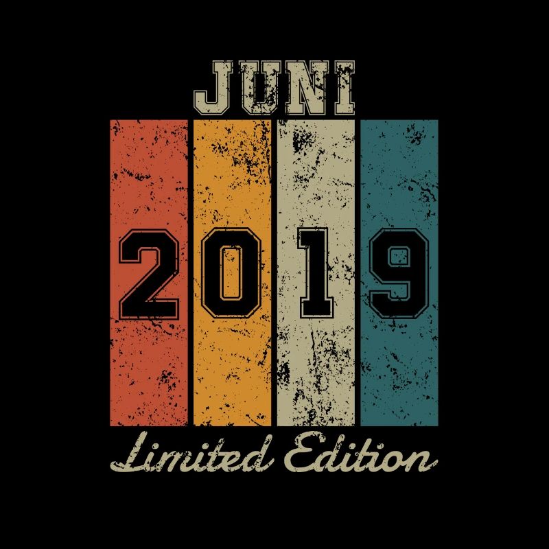 Geburtstag: Juni 2019 - Limited Edition Retro