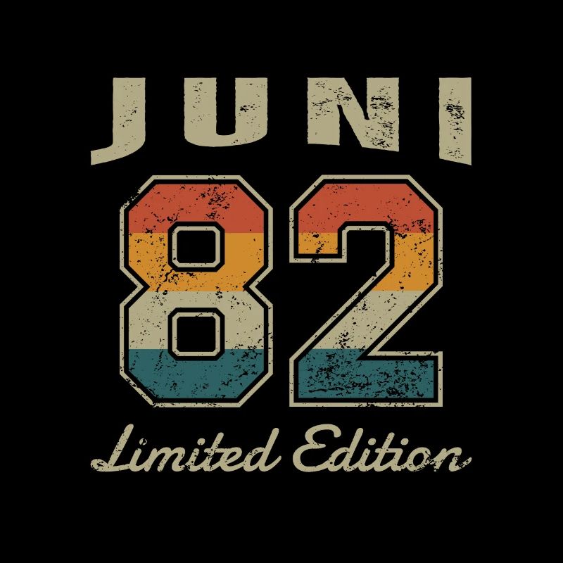 Geburtstag: Juni 1982 - Limited Edition Retro
