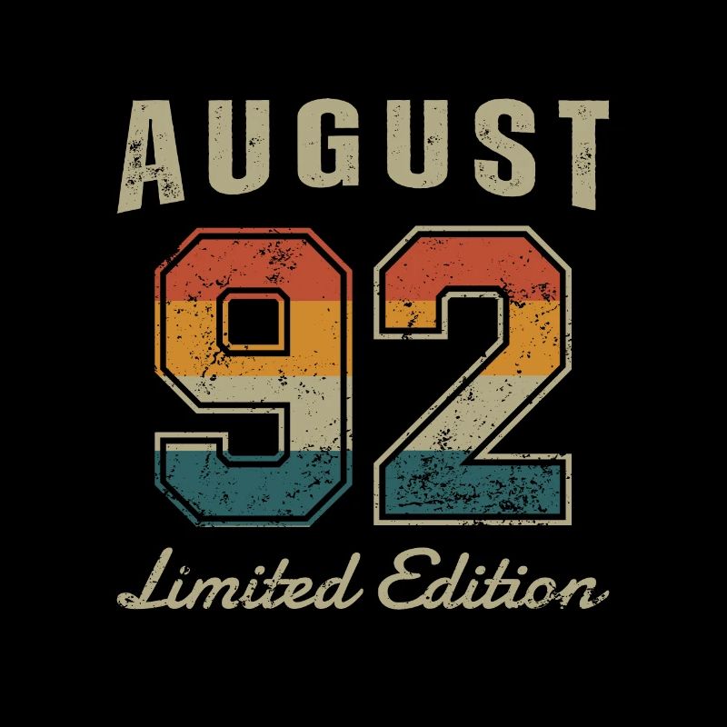 Date de naissance: Août 1992 - Edition Limitée Rétro