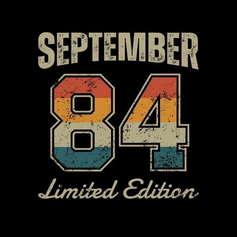 Geburtstag: September 1984 - Limited Edition Retro