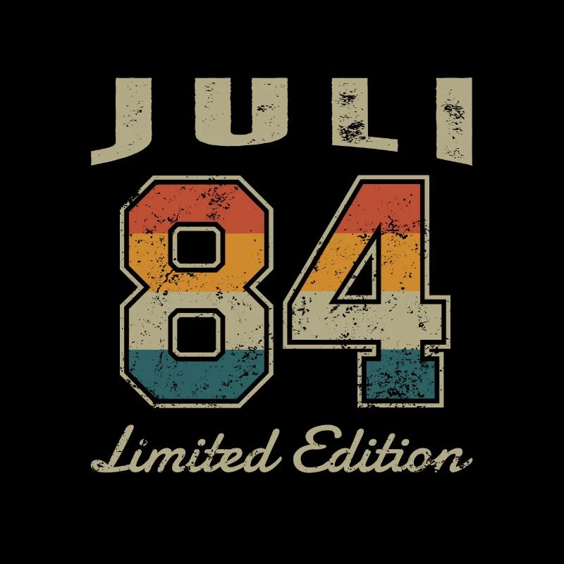 Geburtstag: Juli 1984 - Limited Edition Retro
