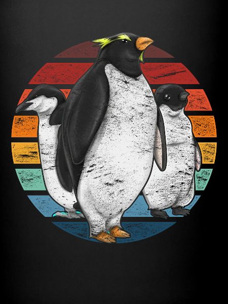 Pingouin rétro