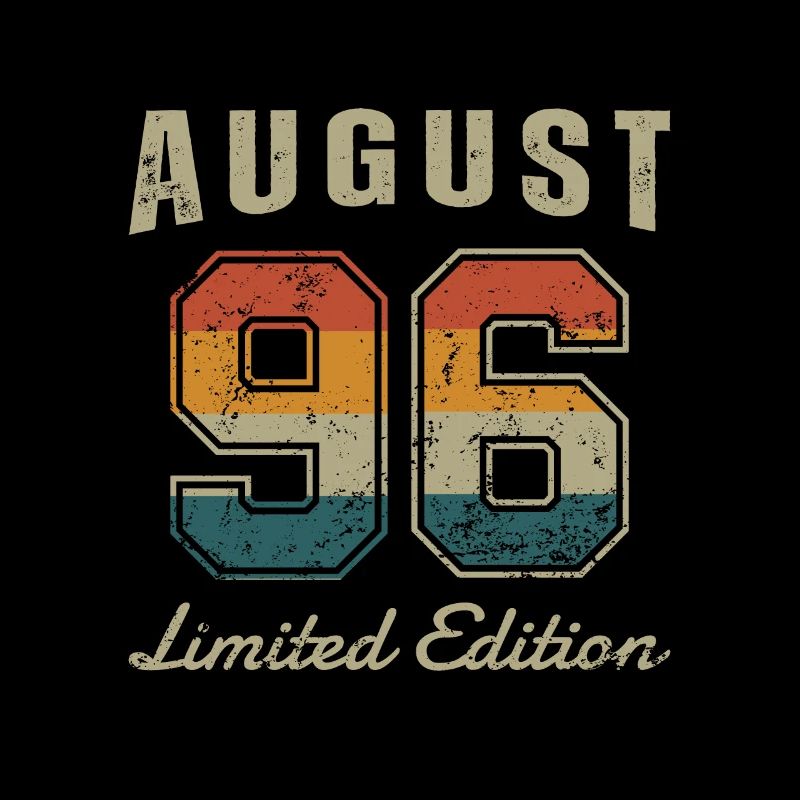 Geburtstag: August 1996 - Limited Edition Retro