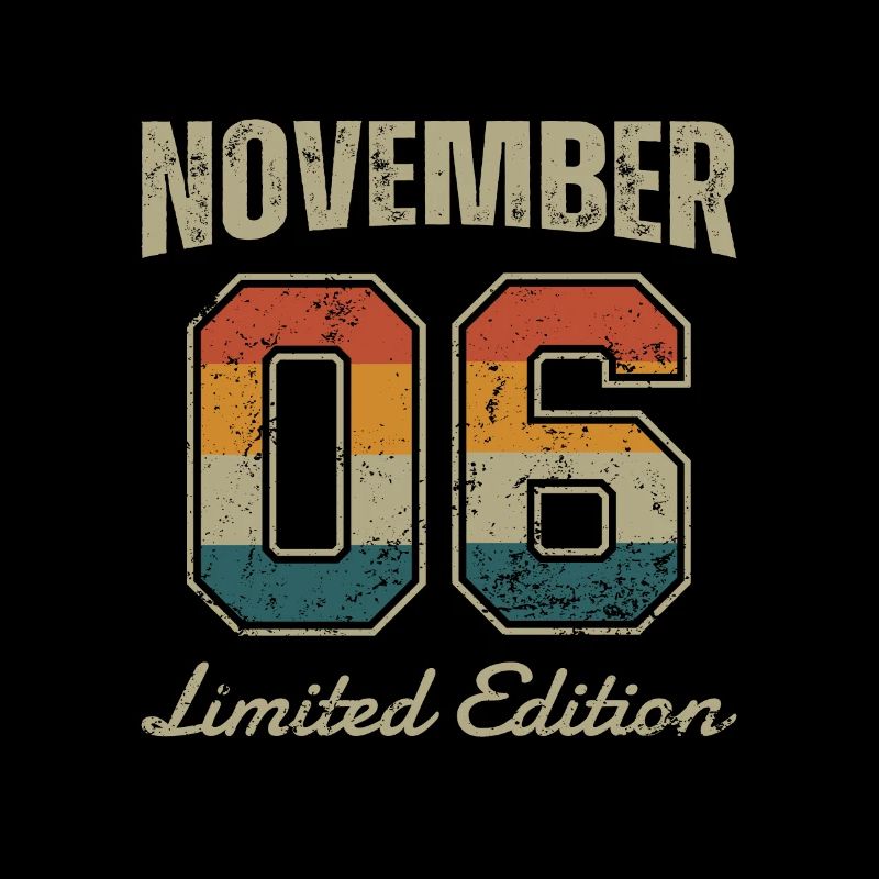 Geburtstag: November 2006 - Limited Edition Retro