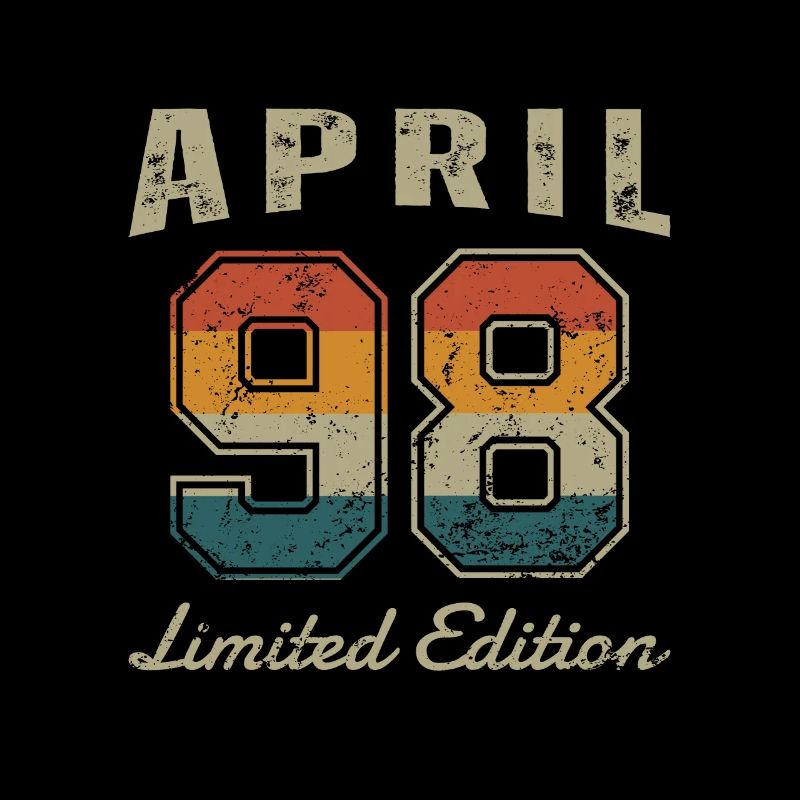 Geburtstag: April 1998 - Limited Edition Retro
