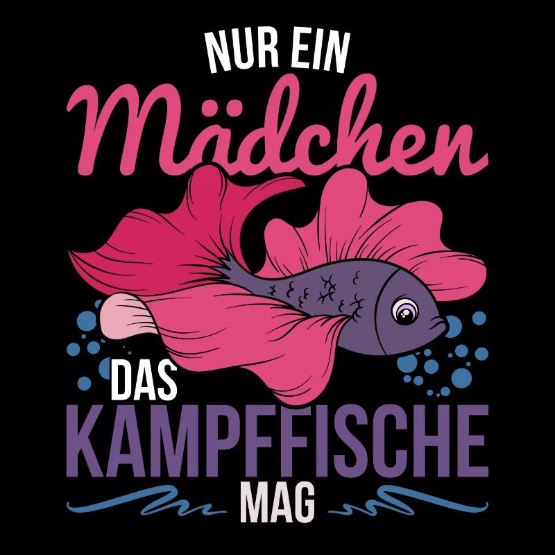 Tier Mädchen Geschenk Siamesischer Kampffisch